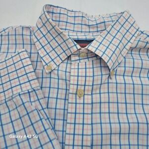 Vineyard Vines Murray Shirt Mens Large Classic Fit Plaid Button Down Cotton